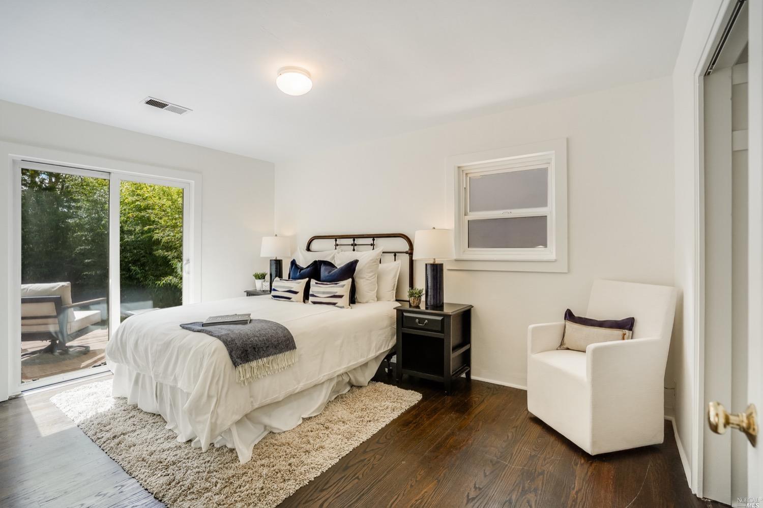 78 Nelson Avenue Mill Valley, CA 94941 - Photo 10 of 21 a bedroom with furniture and a window