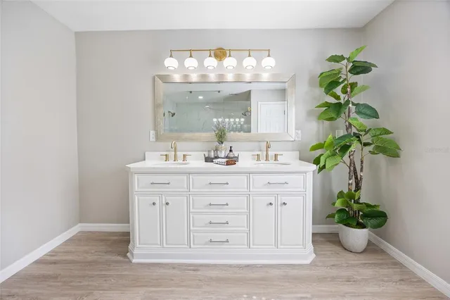 a view of a room with closet and cabinet
