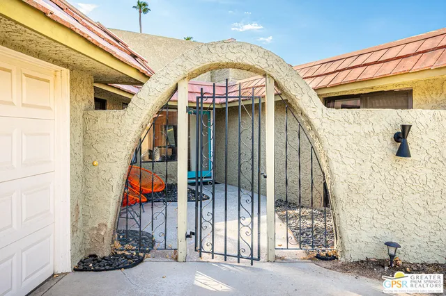 a view of a house with patio