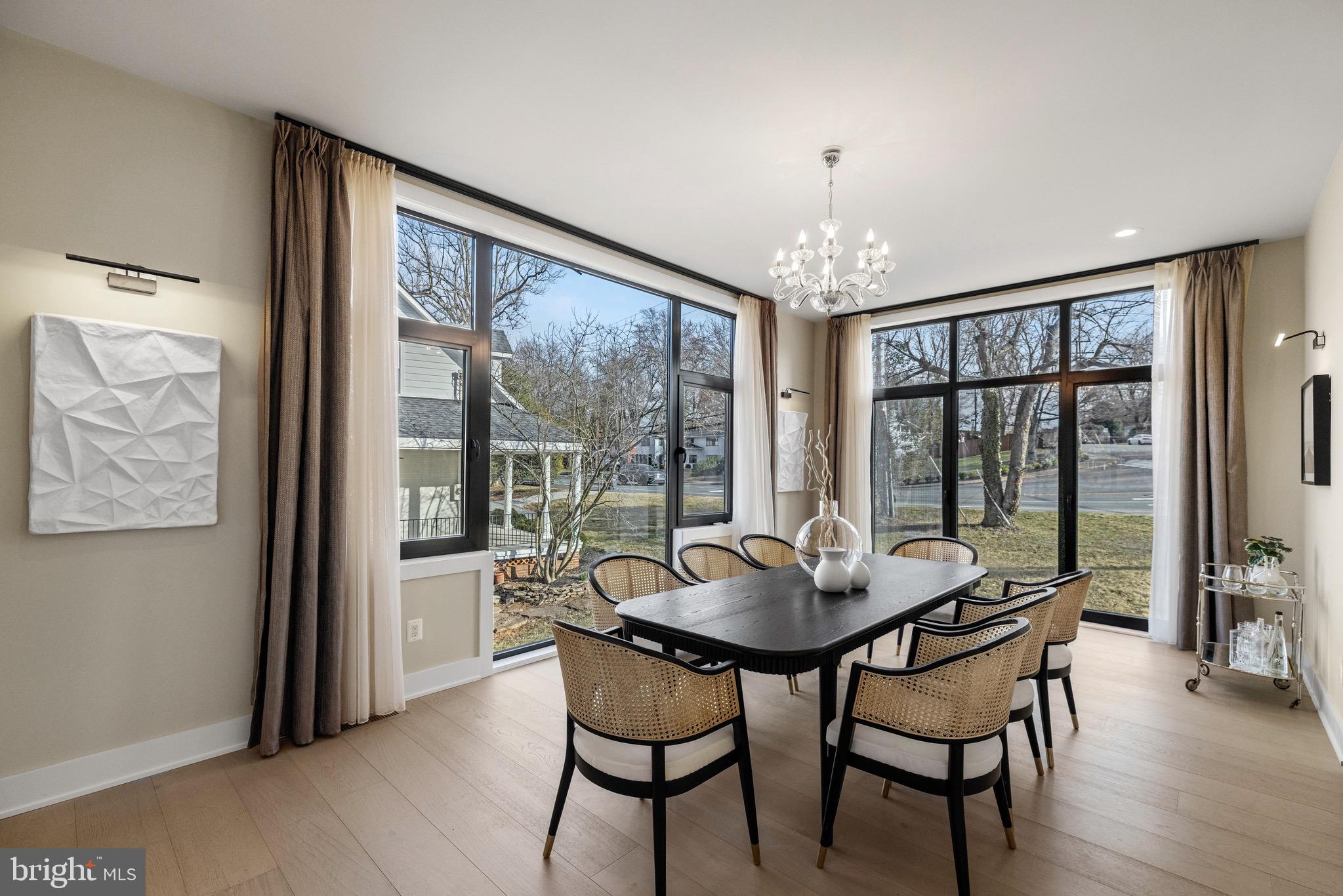 1573 Westmoreland Street McLean, VA 22101 - Photo 12 of 54 a dining room with furniture window and wooden floor