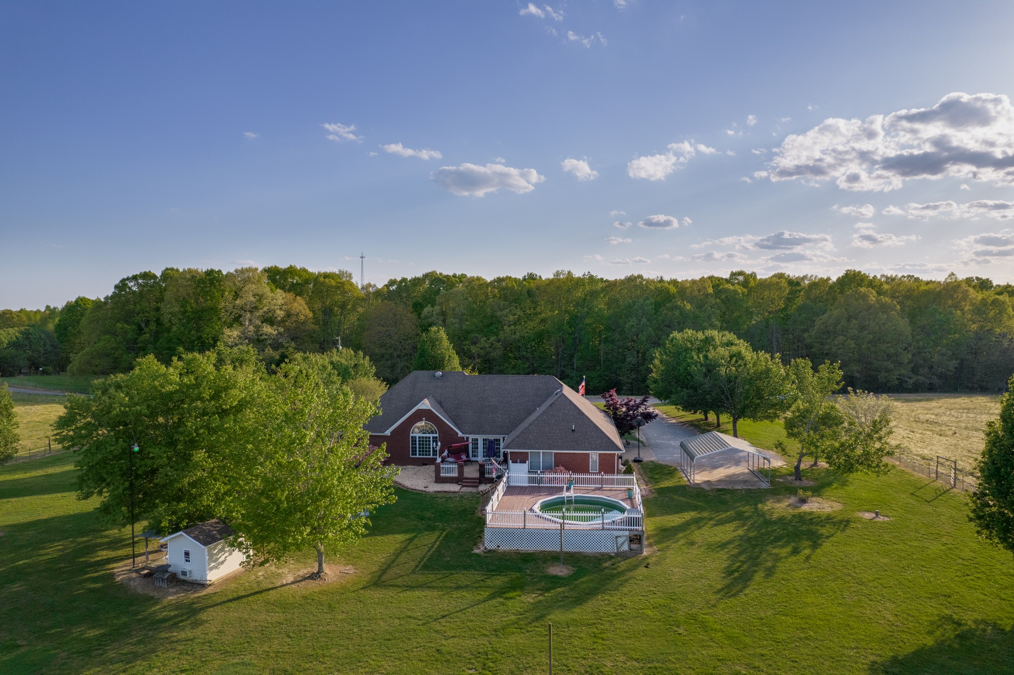 17 Marks Branch Road Leoma, TN 38468 - Photo 5 of 50 a view of a house with a big yard