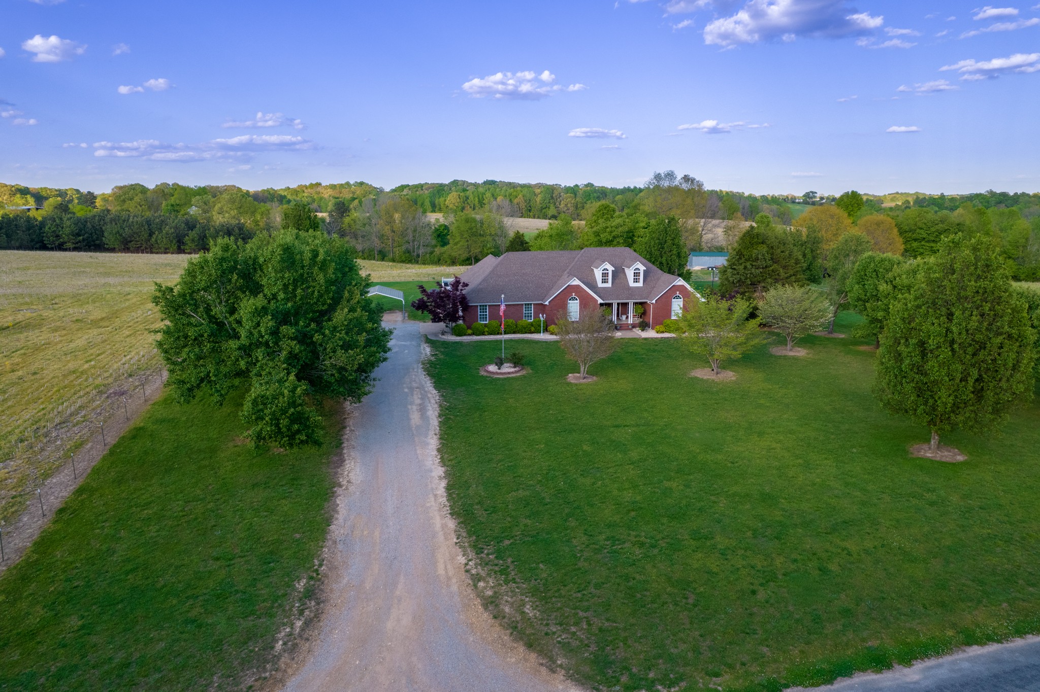 17 Marks Branch Road Leoma, TN 38468 - Photo 49 of 50 a view of a city with lush green forest