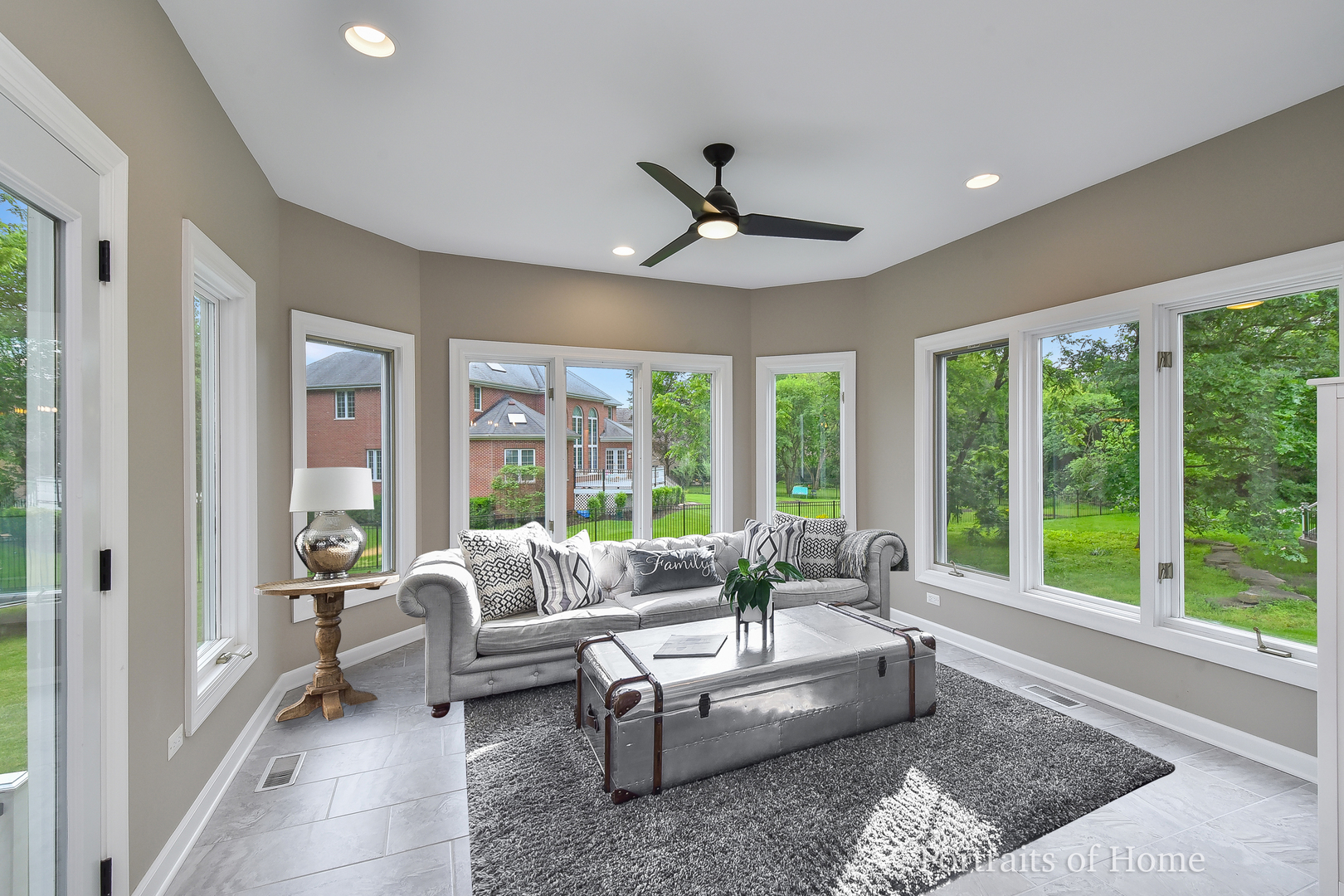 3721 Red Oak Lane Lisle, IL 60532 - Photo 13 of 35 a living room with furniture and a large window