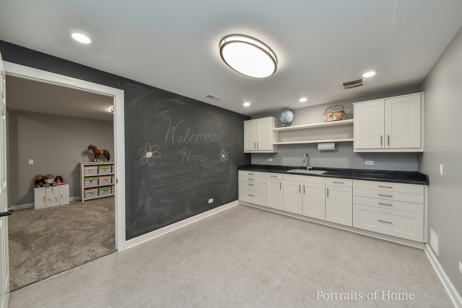 3721 Red Oak Lane Lisle, IL 60532 - Photo 31 of 35 a large kitchen with cabinets