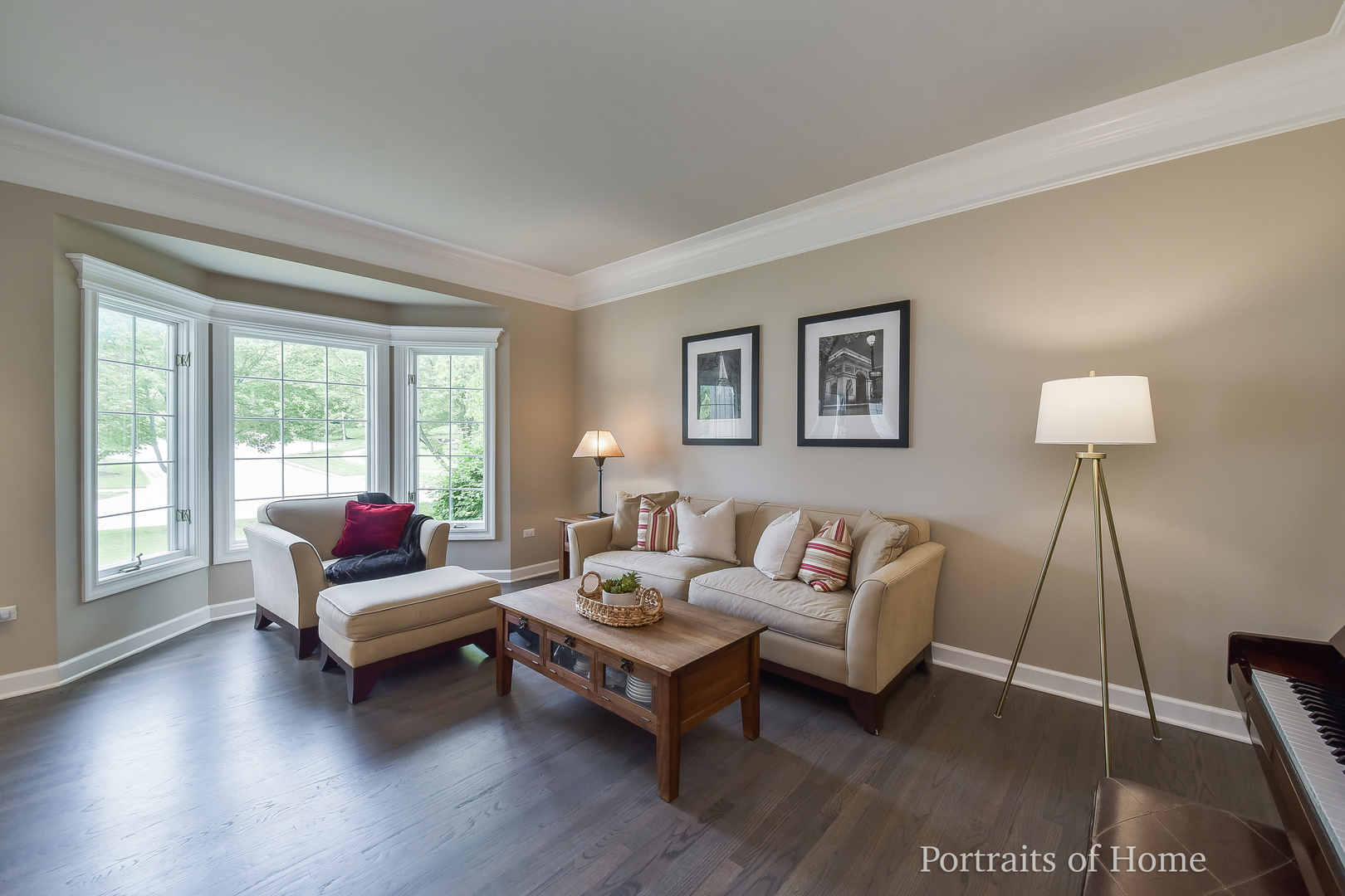 3721 Red Oak Lane Lisle, IL 60532 - Photo 4 of 35 a living room with furniture and a large window