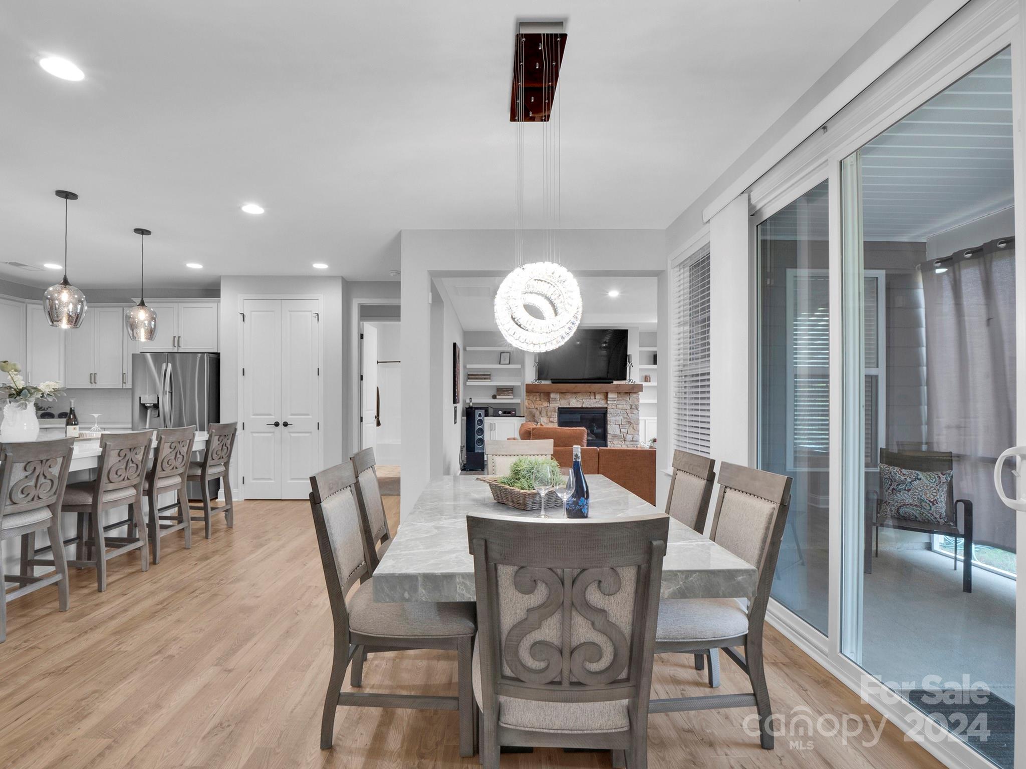 4011 Charlton Road Fort Mill, SC 29715 - Photo 11 of 48 a view of a dining room with furniture