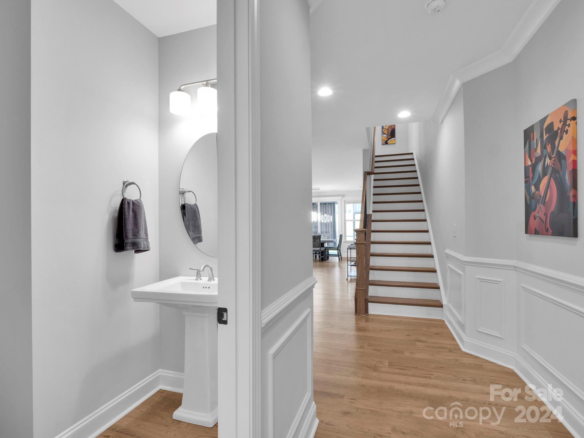 4011 Charlton Road Fort Mill, SC 29715 - Photo 23 of 48 a view of entryway and hall with wooden floor