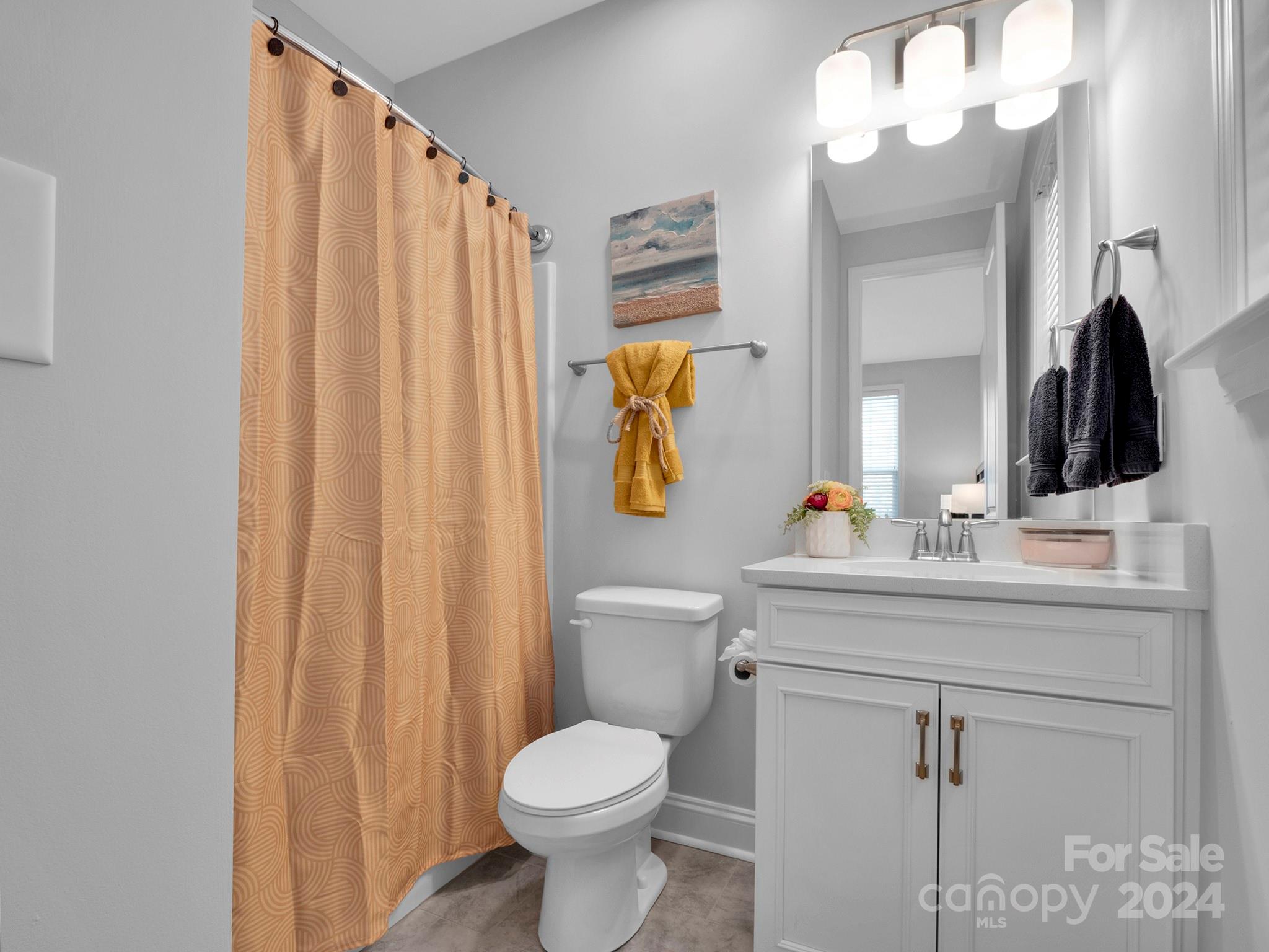 4011 Charlton Road Fort Mill, SC 29715 - Photo 45 of 48 a bathroom with a toilet sink and mirror