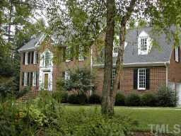 2417 High Ridge Drive Raleigh, NC 27606 - Photo 1 of 1 Stately all brick custom home on 1.68 acres in exclusive neighborhood Exterior Front