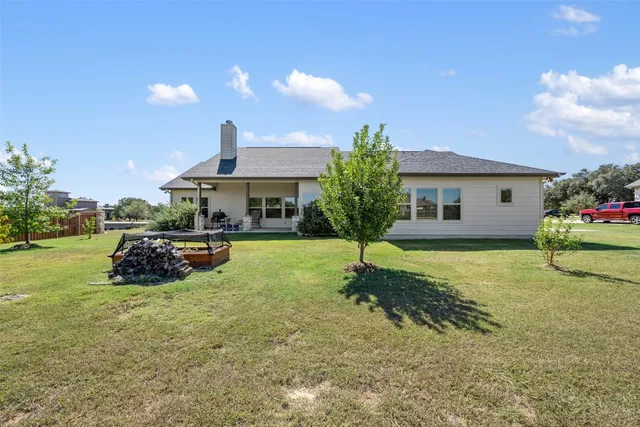 a view of an ocean and city