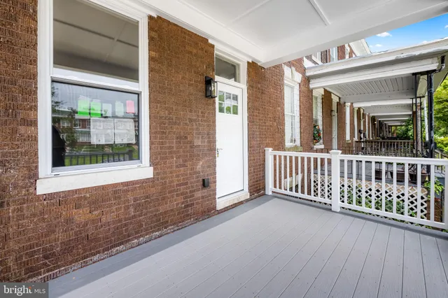 a view of porch with a porch