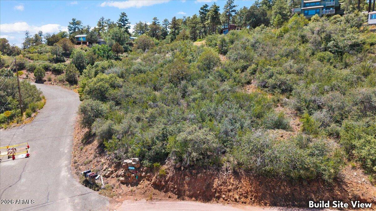 900 North Turkey Run Road, Unit 15 Prescott, AZ 86305 - Photo 5 of 17 a view of a forest with a street