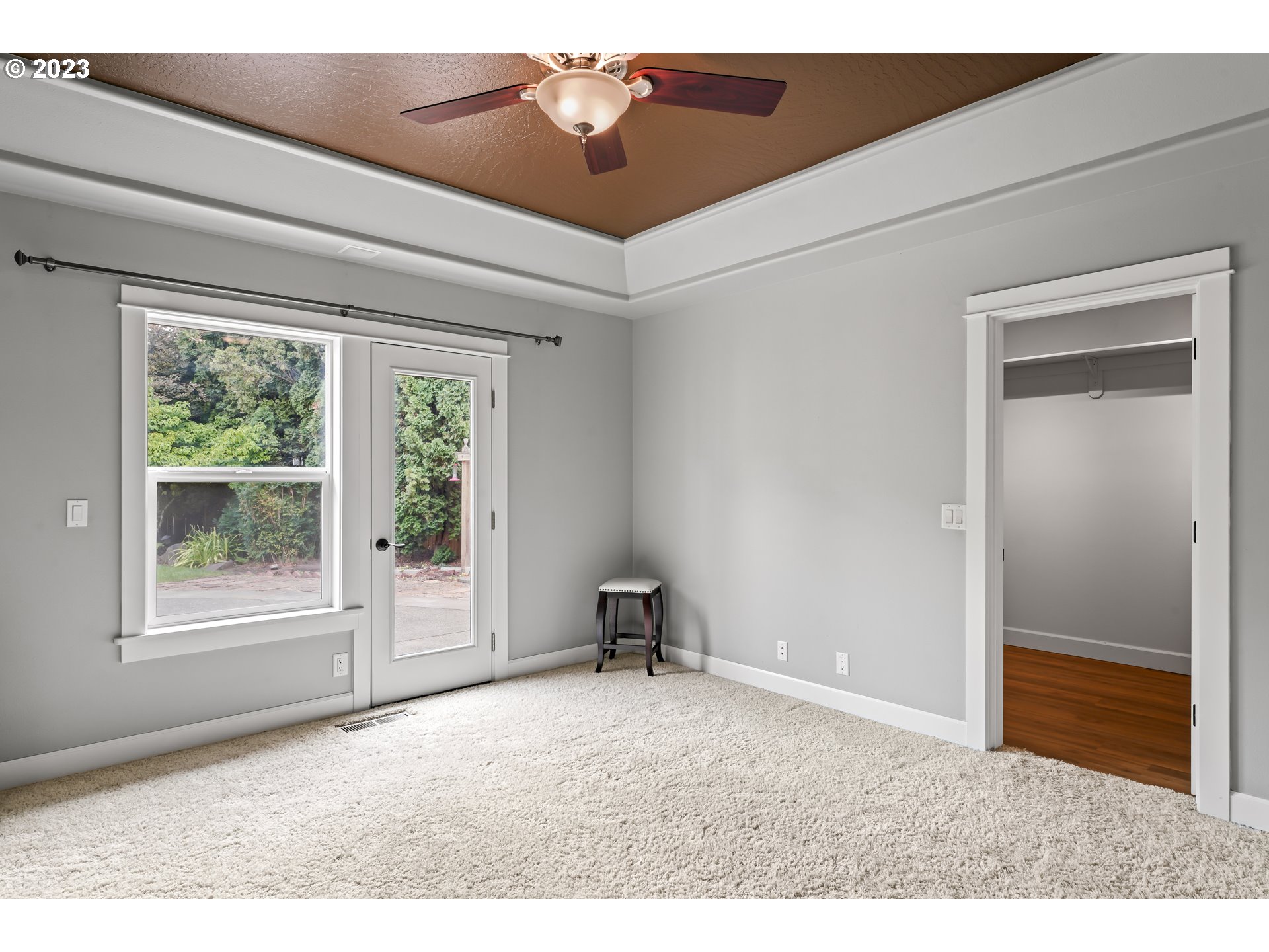 2983 Grand Cayman Drive Eugene, OR 97408 - Photo 26 of 43 a room with a window and a ceiling fan