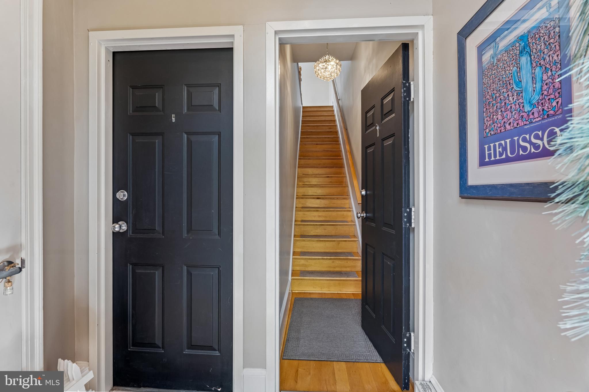 1343 Q Street Northwest, Unit B Washington, DC 20009 - Photo 3 of 40 a view of a hallway with a elevator