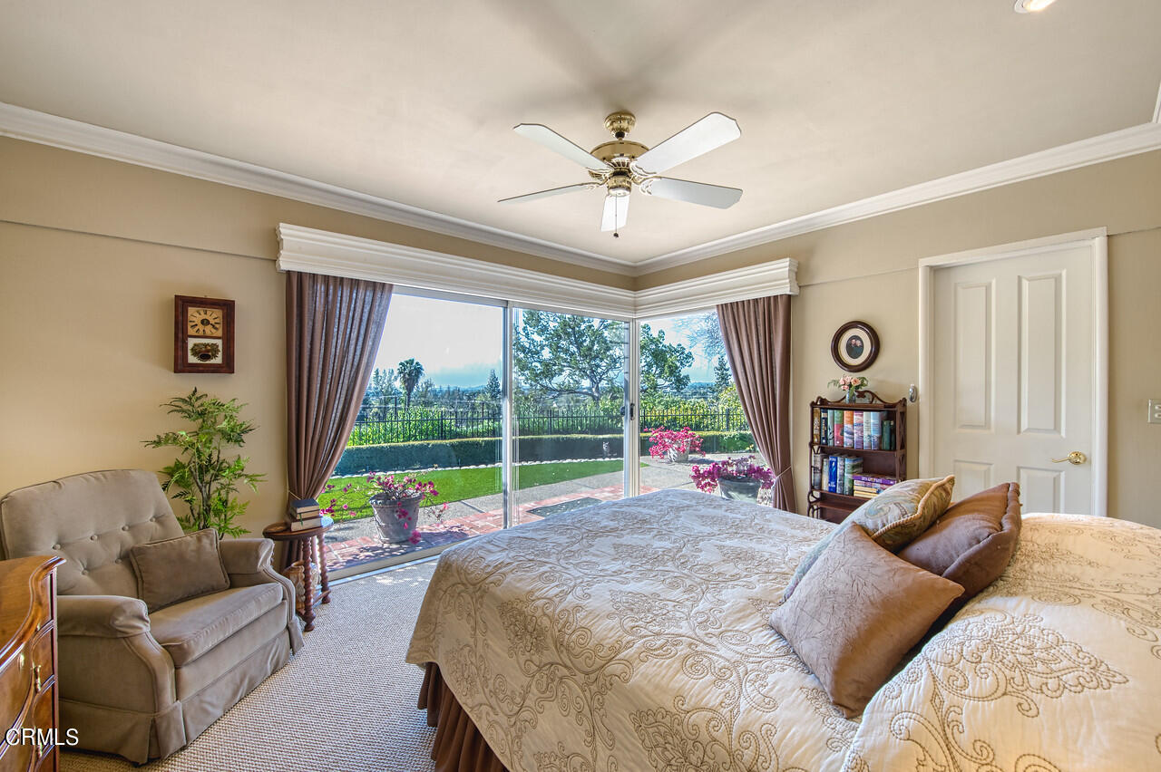 3320 Calvert Road Pasadena, CA 91107 - Photo 19 of 27 a bed room with a bed and a couch