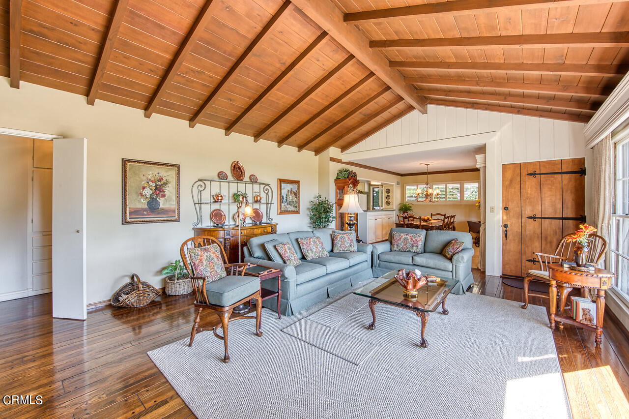 3320 Calvert Road Pasadena, CA 91107 - Photo 9 of 27 a living room with furniture and a large window