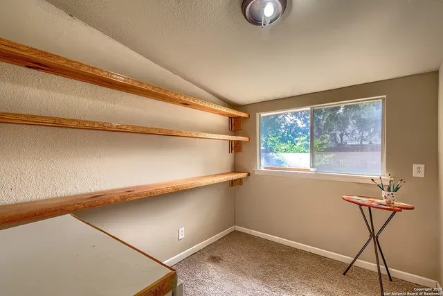 a workspace with a window