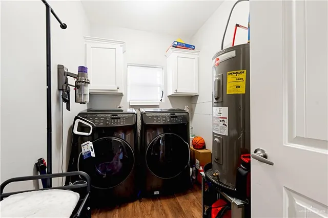 a view of a room with storage and utility