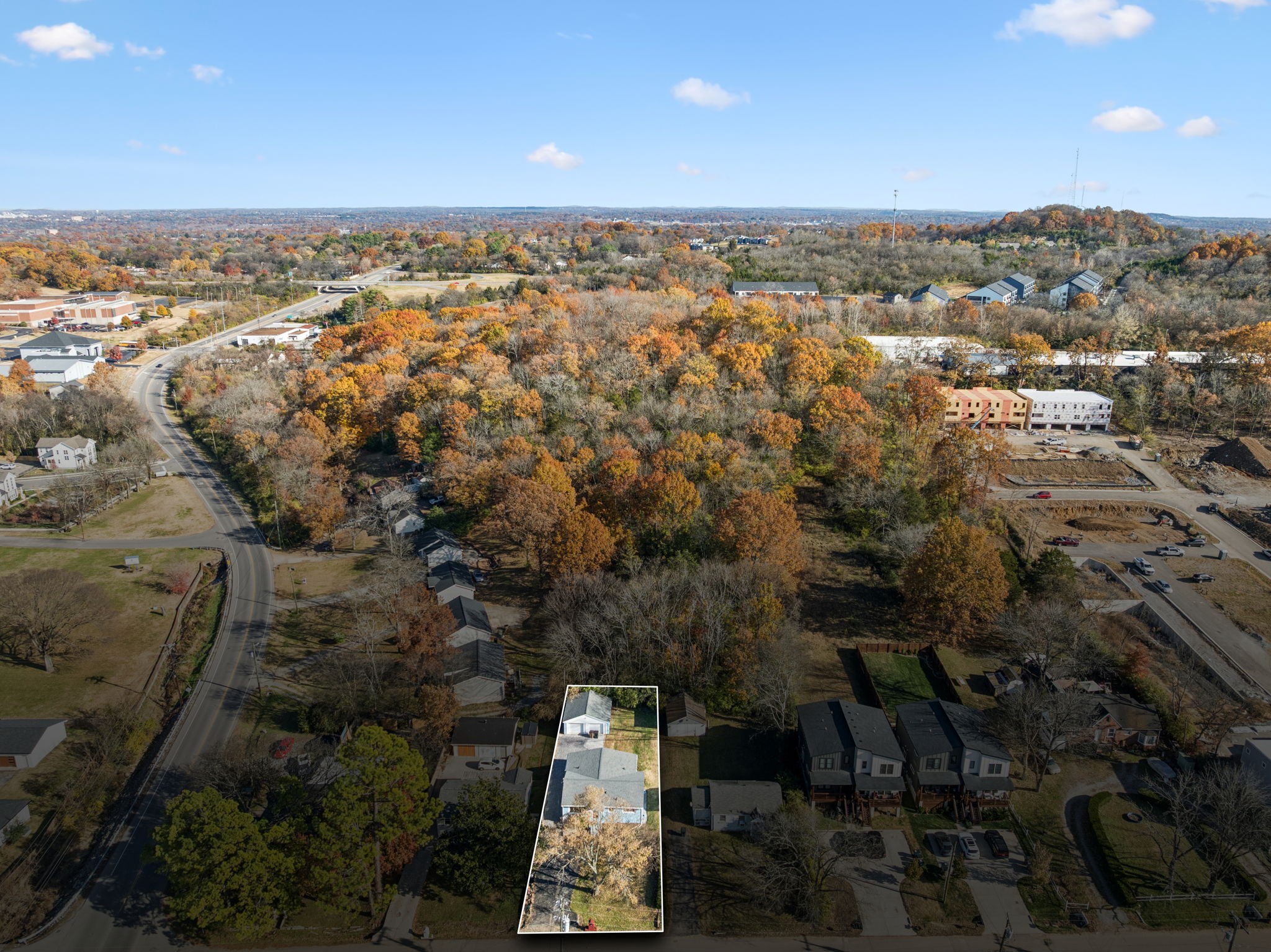 3103 Hillside Road Nashville, TN 37207 - Photo 22 of 23 an aerial view of a city
