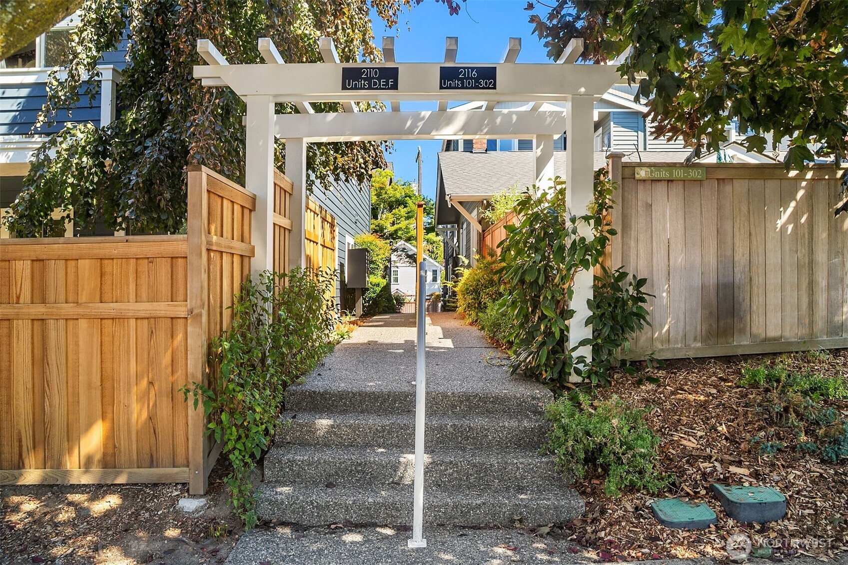 2116 California Avenue Southwest, Unit 201 Seattle, WA 98116 - Photo 16 of 17 a sign on the side of a building