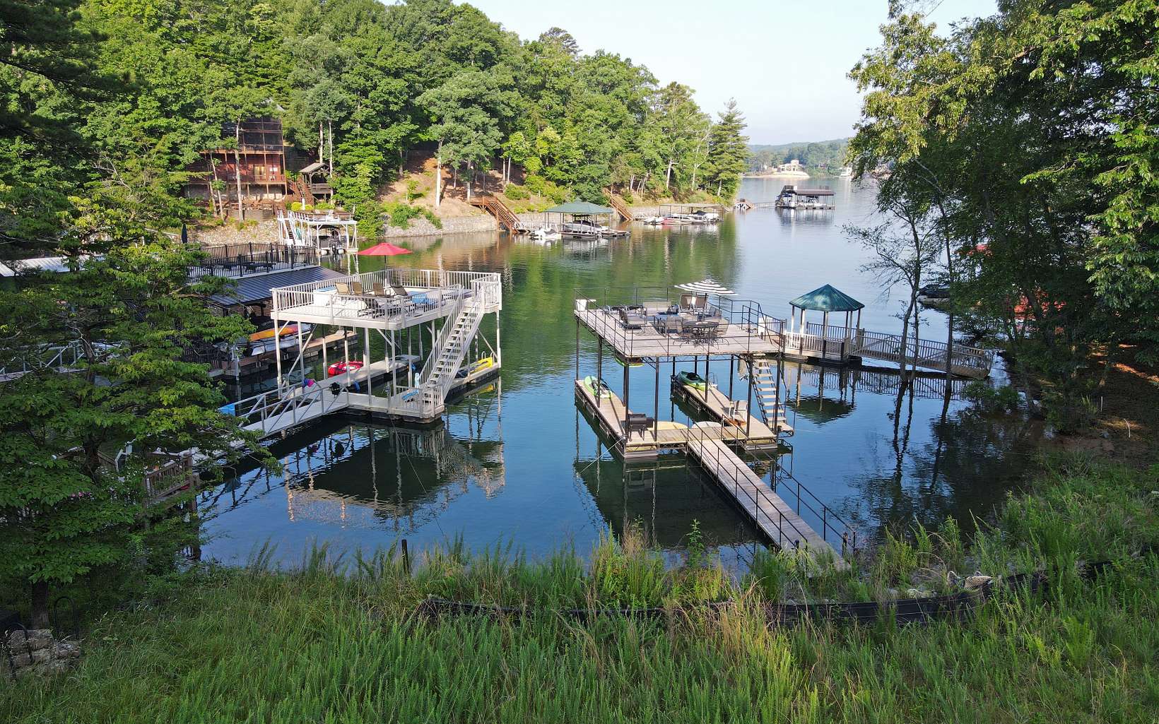 408 Timmy Circle Morganton, GA 30560 - Photo 14 of 31 a view of house with yard and lake view