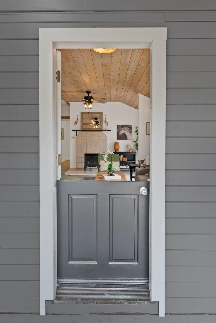 98 Paddon Road Watsonville, CA 95076 - Photo 22 of 28 a kitchen with a refrigerator and a window