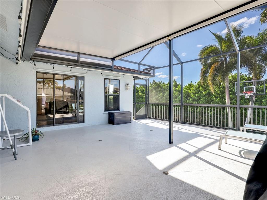 188 Columbus Way Marco Island, FL 34145 - Photo 26 of 38 View of unfurnished sunroom