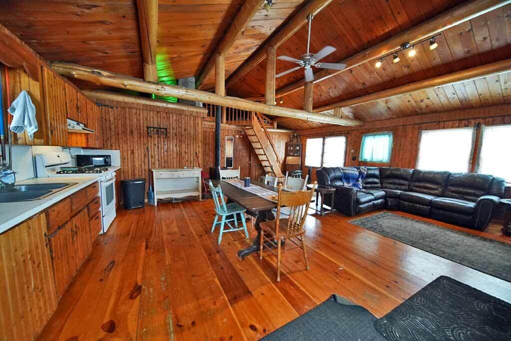 608 Number 9 Road Orient, ME 04471 - Photo 8 of 80 log-home-in-maine-interior