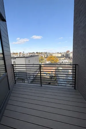 a view of outdoor space with ocean view