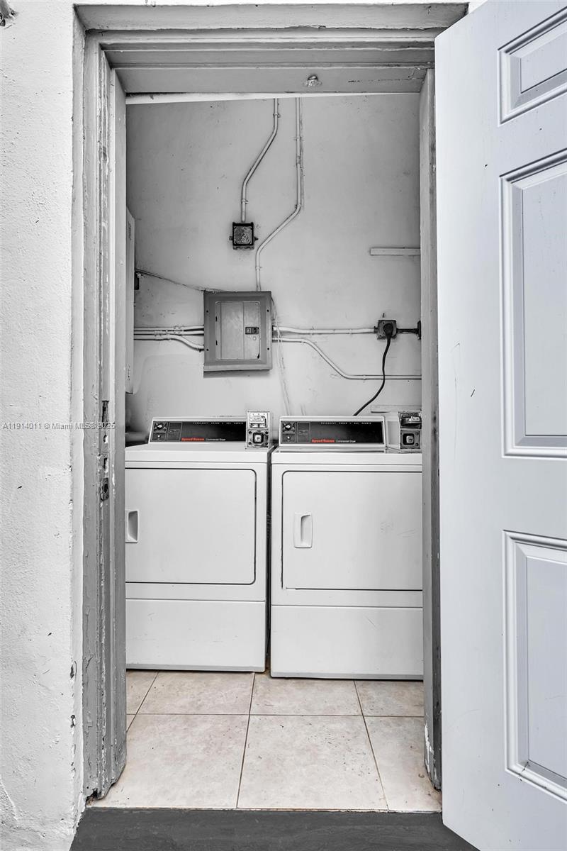 9200 East Bay Harbor Drive, Unit 2A Bay Harbor Islands, FL 33154 - Photo 40 of 45 a view of washer and dryer