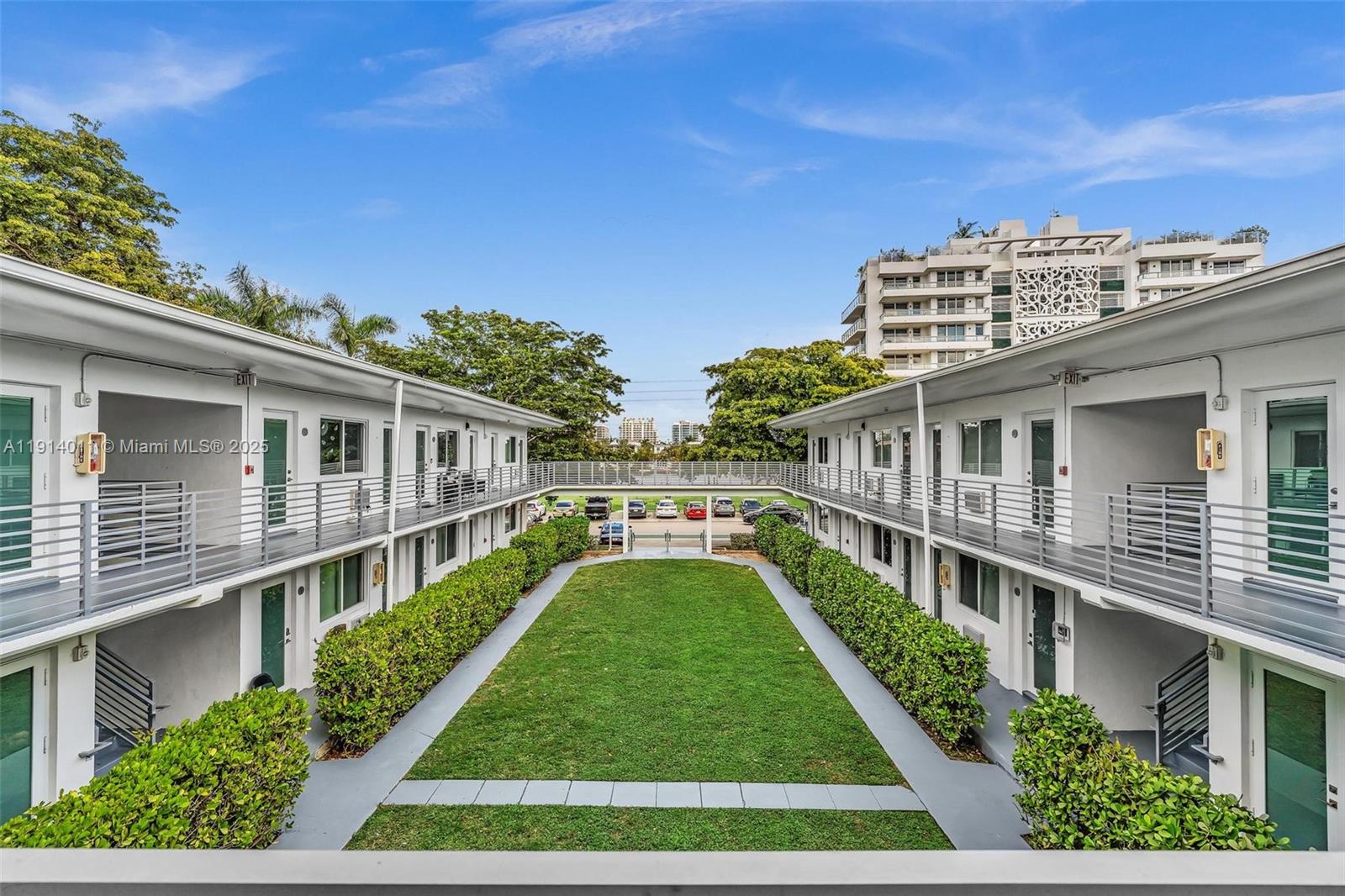 9200 East Bay Harbor Drive, Unit 2A Bay Harbor Islands, FL 33154 - Photo 42 of 45 a view of a house with a yard
