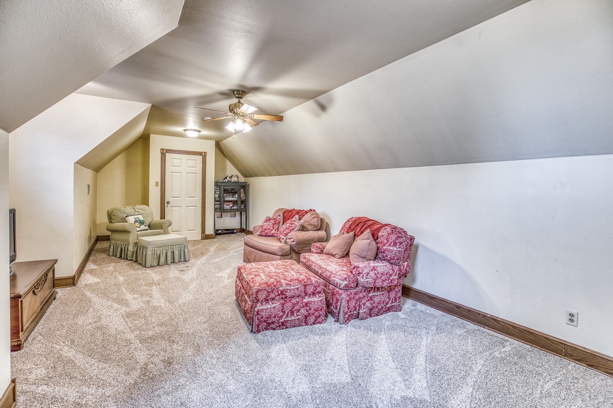 533 Bybee Road Round Top, TX 78954 - Photo 14 of 29 a living room with furniture and a chandelier