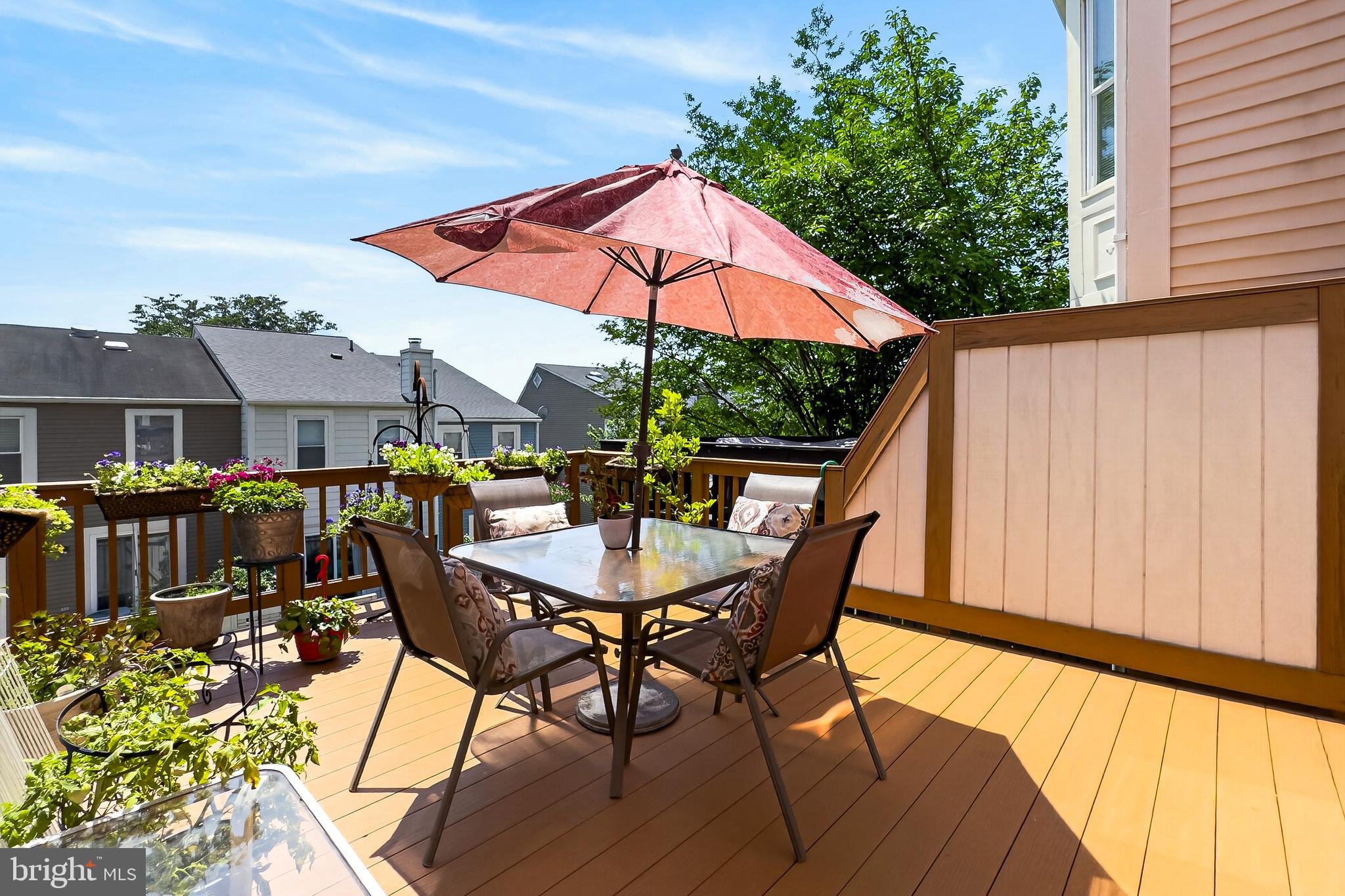 1769 Whisperhill Drive Reston, VA 20194 - Photo 10 of 58 Enjoy the custom deck with a view!