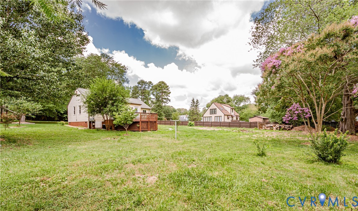 2015 Fordson Road Richmond, VA 23229 - Photo 44 of 48 Expansive grassy yard with mature trees and a flow