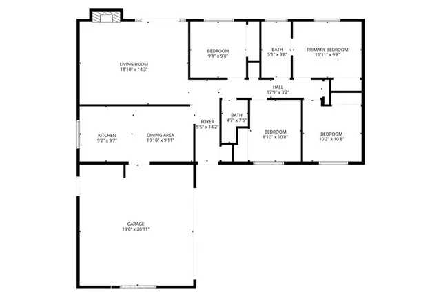 $1,100,000 | 9704 Doreen Drive, Cypress, CA 90630