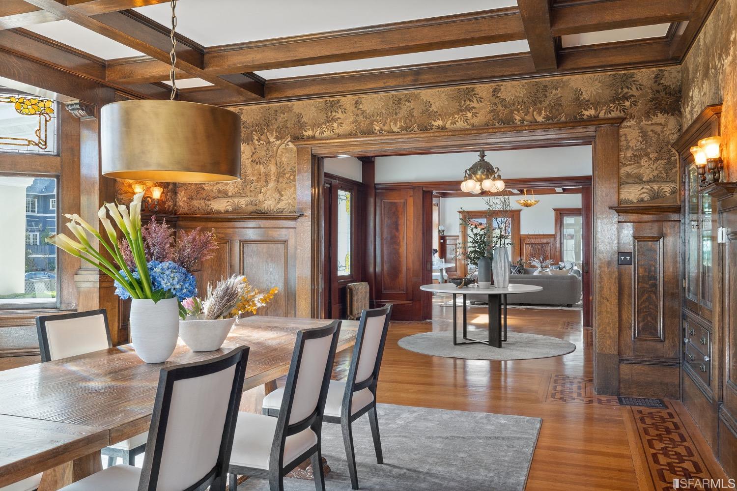 2967 Avalon Avenue Berkeley, CA 94705 - Photo 21 of 77 a view of a dining room with furniture window and wooden floor