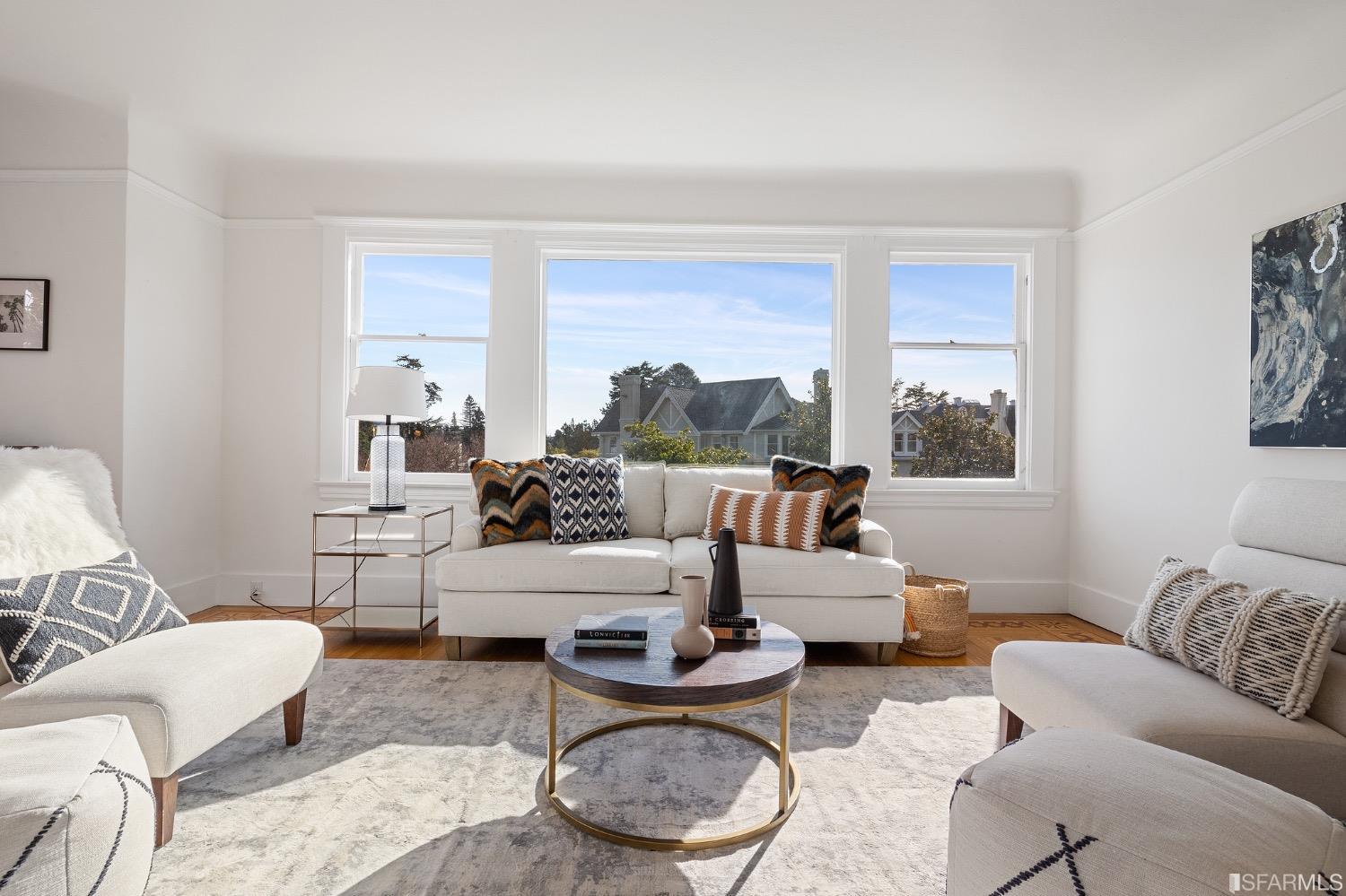 2967 Avalon Avenue Berkeley, CA 94705 - Photo 51 of 77 a living room with furniture and a large window