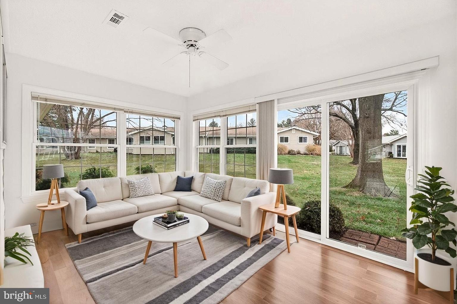 9 Fitzhugh Court, Unit 71B Silver Spring, MD 20906 - Photo 14 of 48 Virtually staged four season sunroom