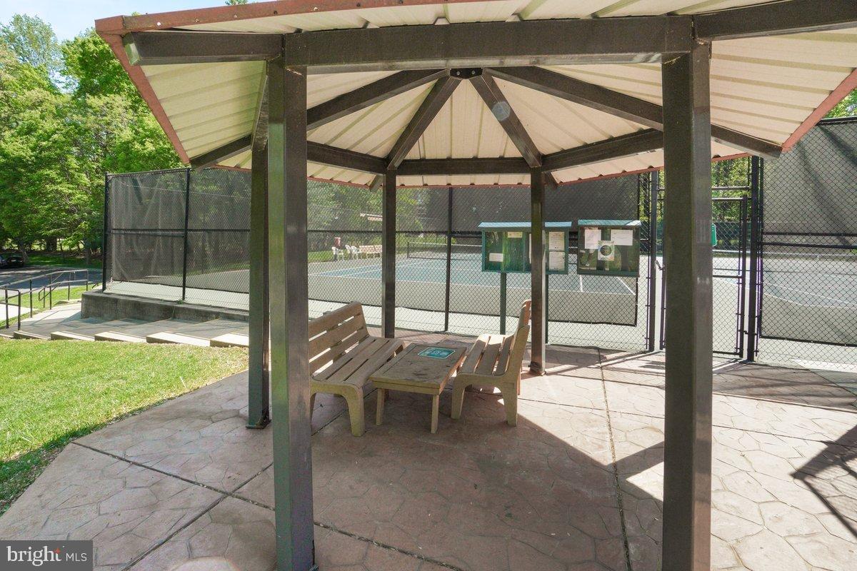 9 Fitzhugh Court, Unit 71B Silver Spring, MD 20906 - Photo 46 of 48 Charming gazebo near tennis courts.