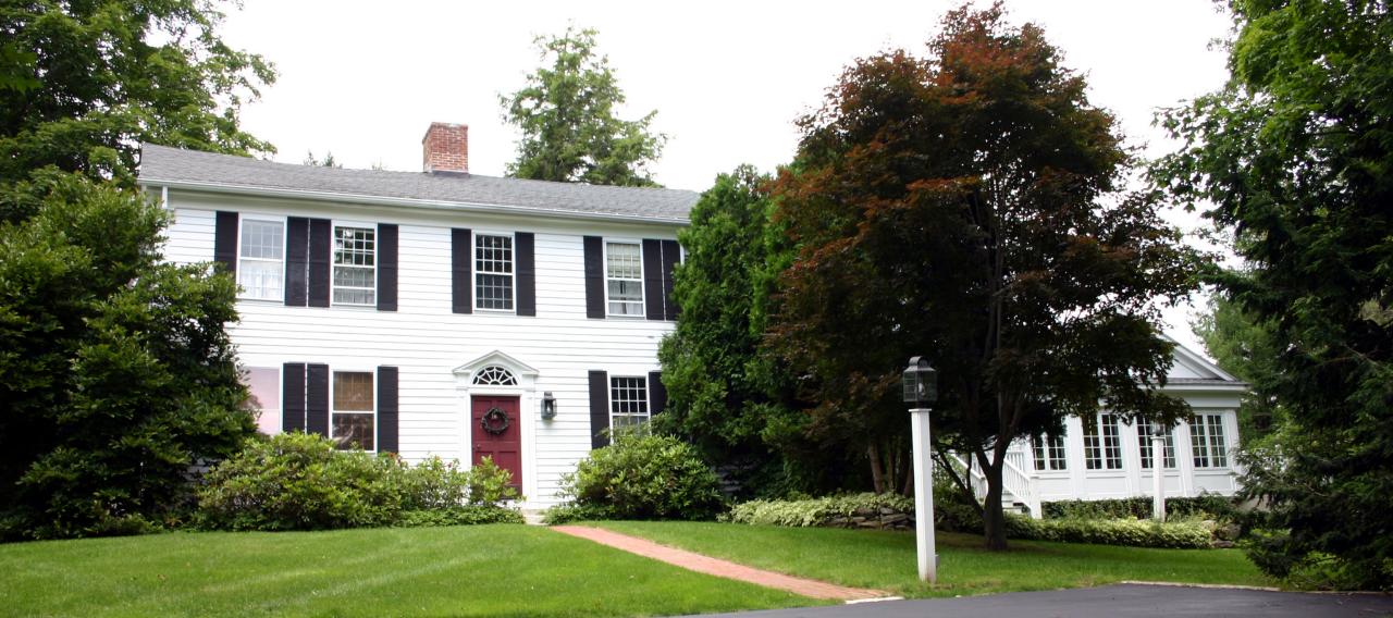 46 Interlaken Road Stockbridge, MA 01262 - Photo 3 of 35 a front view of a house with a yard