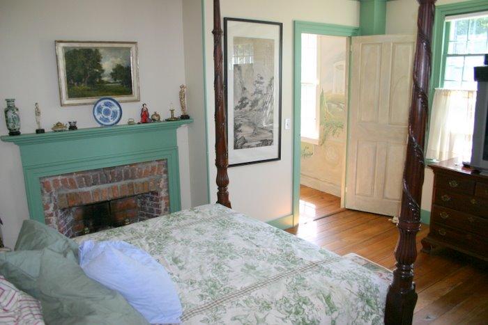 46 Interlaken Road Stockbridge, MA 01262 - Photo 27 of 35 a living room with furniture and a fireplace