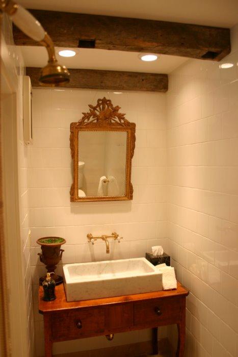 46 Interlaken Road Stockbridge, MA 01262 - Photo 34 of 35 a bathroom with a sink and a mirror