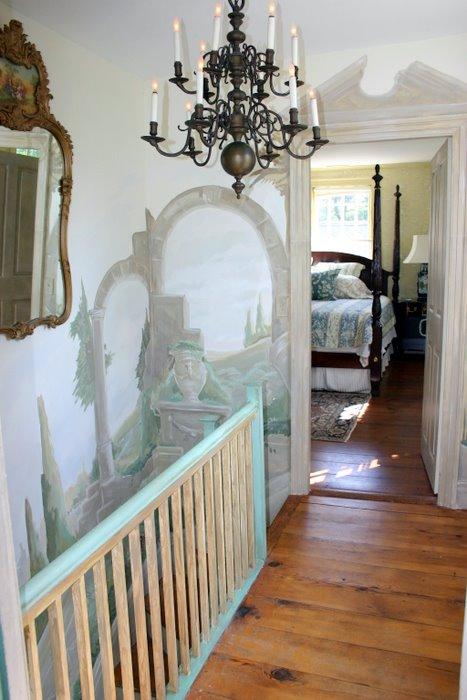 46 Interlaken Road Stockbridge, MA 01262 - Photo 7 of 35 a view of a entryway door and hallway with wooden floor