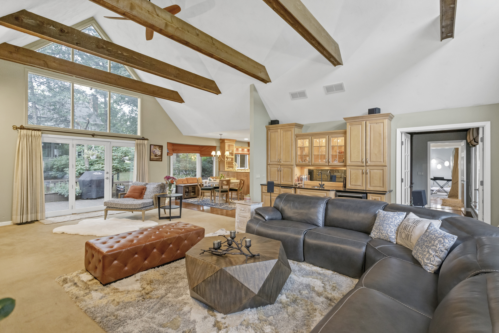 985 Chapel Court North Glen Ellyn, IL 60137 - Photo 11 of 46 a living room with furniture and a large window