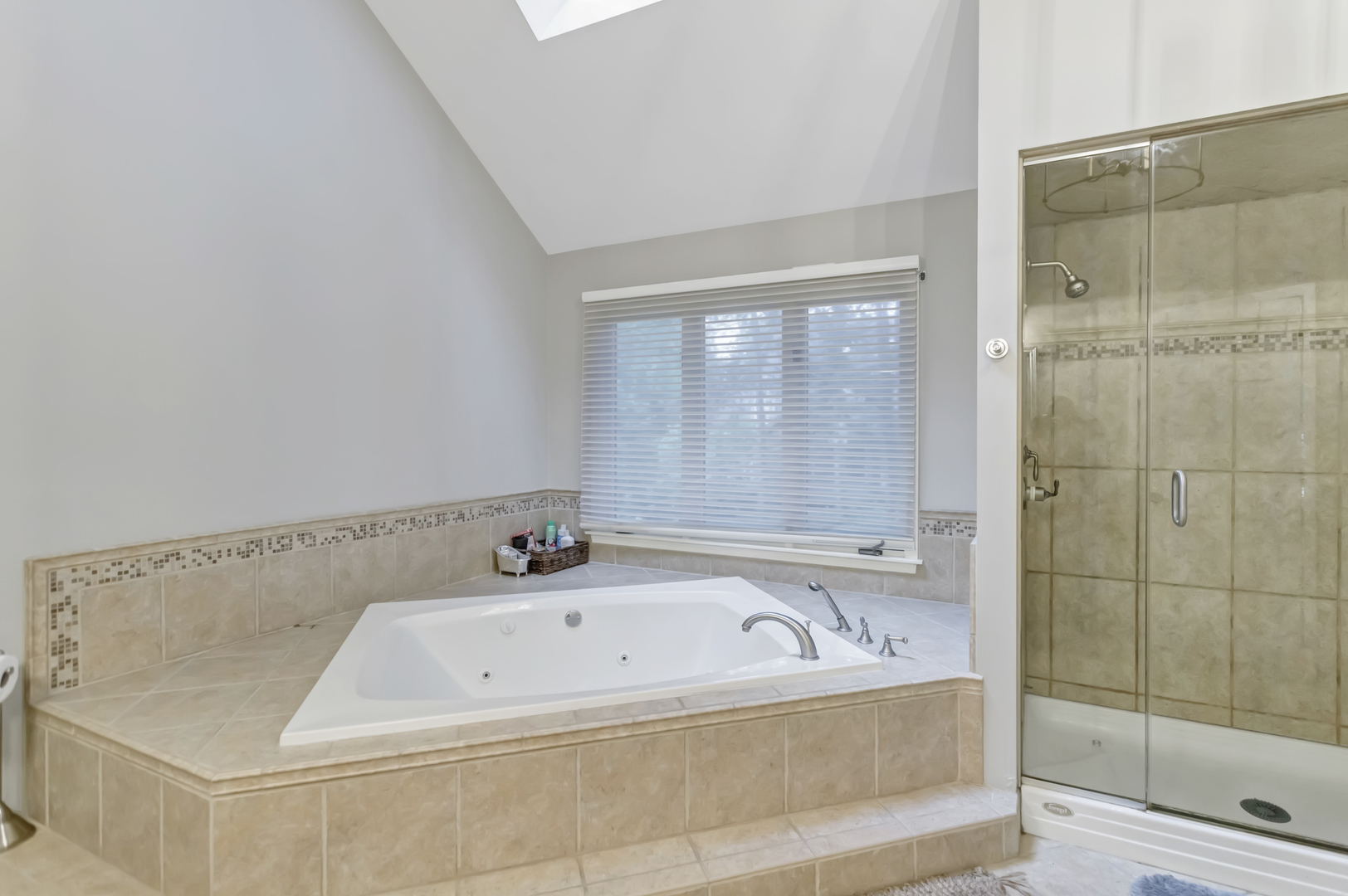 985 Chapel Court North Glen Ellyn, IL 60137 - Photo 24 of 46 a bathroom with a bathtub and shower