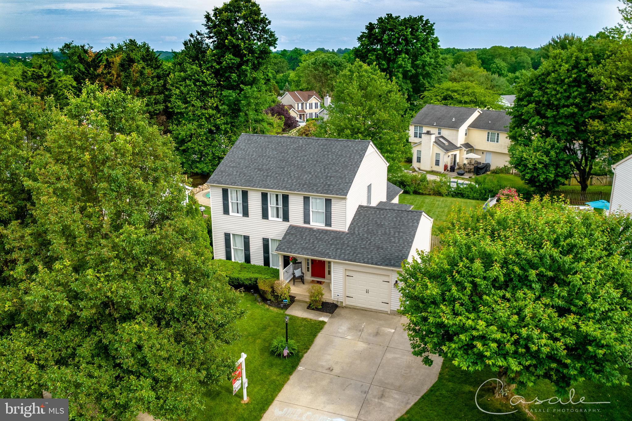 811 Benjamin Road Bel Air, MD 21014 - Photo 40 of 51 Aerial Front of Home