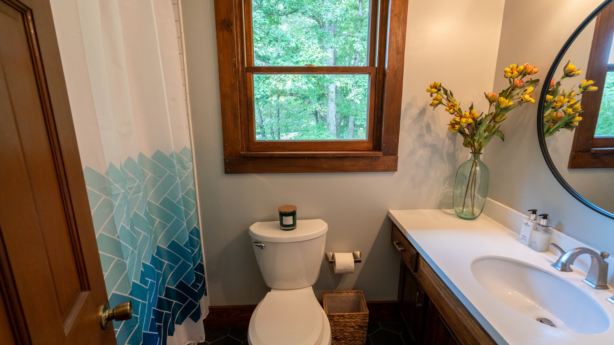 175 Fairview Road Dickson, TN 37055 - Photo 33 of 49 a bathroom with a sink a toilet and a mirror