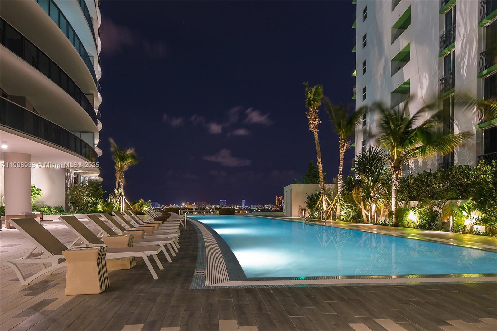 488 Northeast 18th Street, Unit 2701 Miami, FL 33132 - Photo 52 of 70 a view of outdoor space with seating area