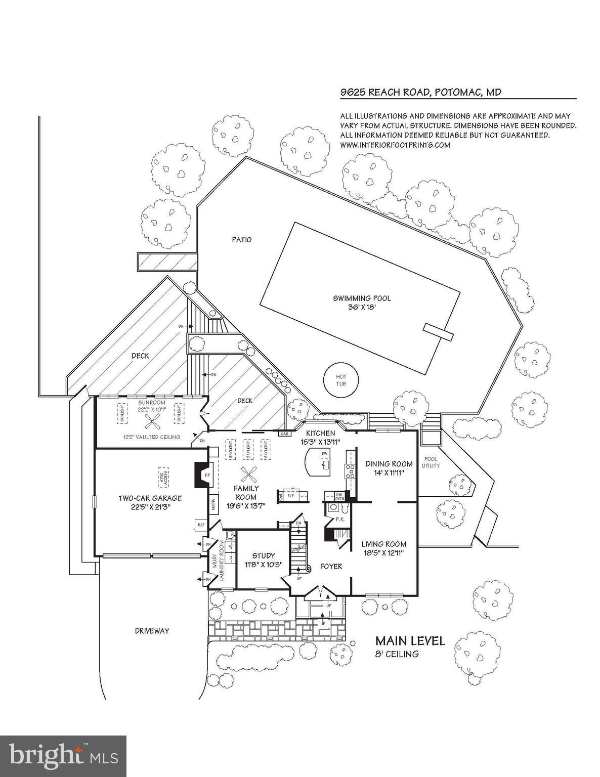 9625 Reach Road Potomac, MD 20854 - Photo 63 of 64 Floor plan