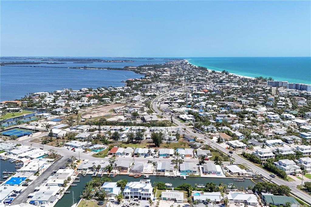 407 63rd Street Holmes Beach, FL 34217 - Photo 2 of 33 an aerial view of a city